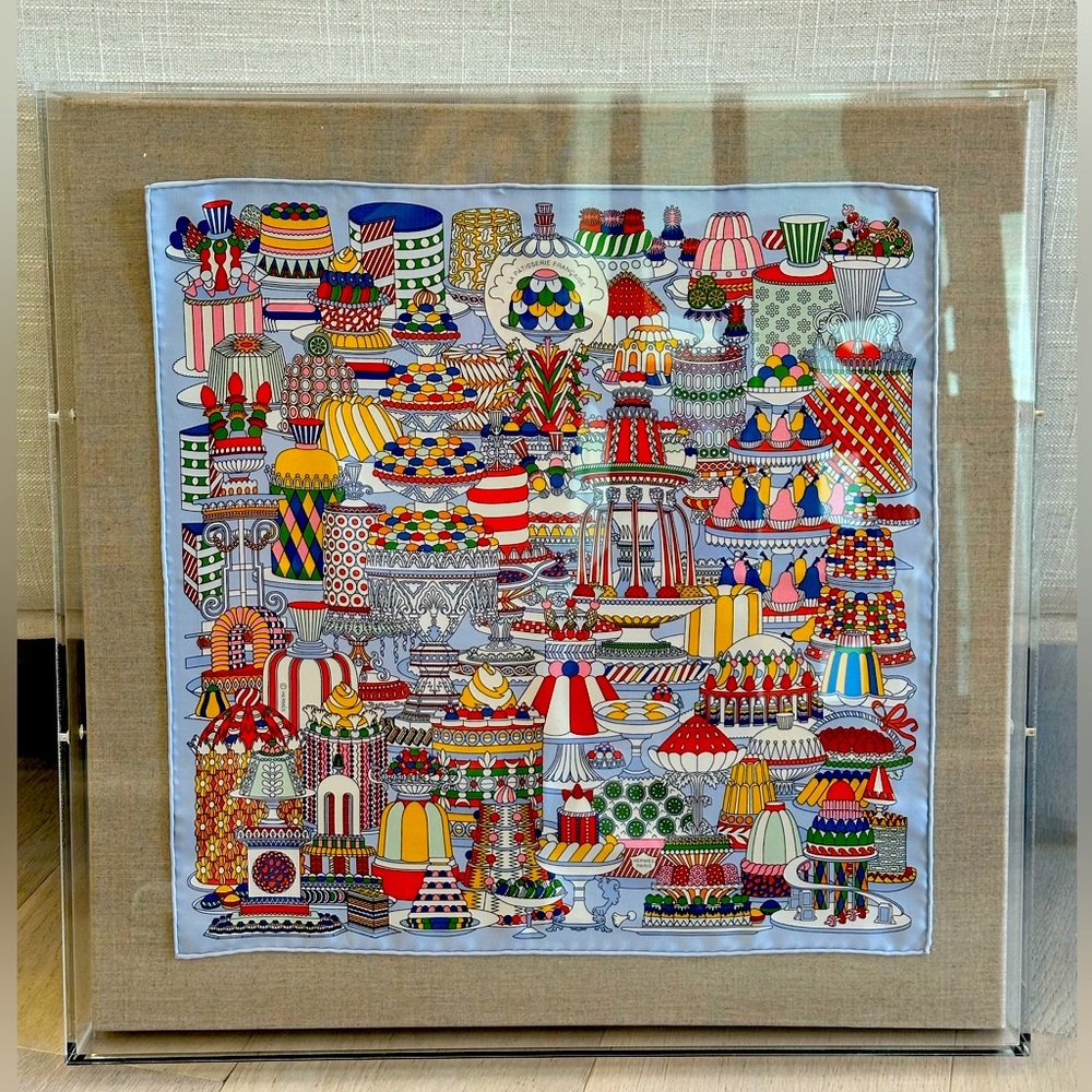 FRAMED Hermes Scarf